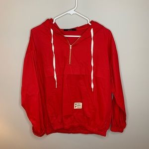 Red Zaful Pullover